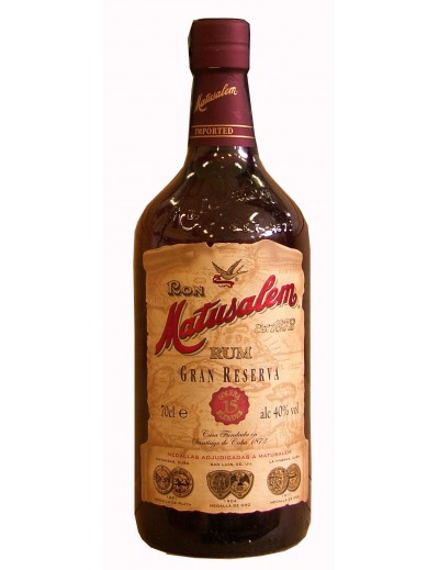 Rum Matusalem 15 anni Gran Reserva Solera