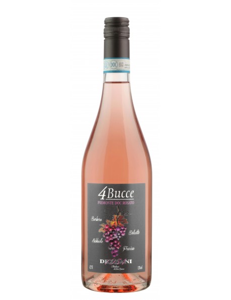 PIEMONTE DOC ROSATO "4 BUCCE" CL.75