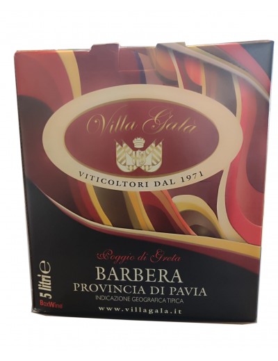 BAG IN BOX BARBERA PROVINCIA DI PAVIA IGT  L 5