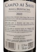 Campo ai Sassi Rosso Montalcino