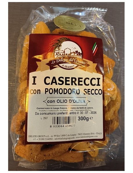 TARALLI CASERECCI POMODORO SECCO